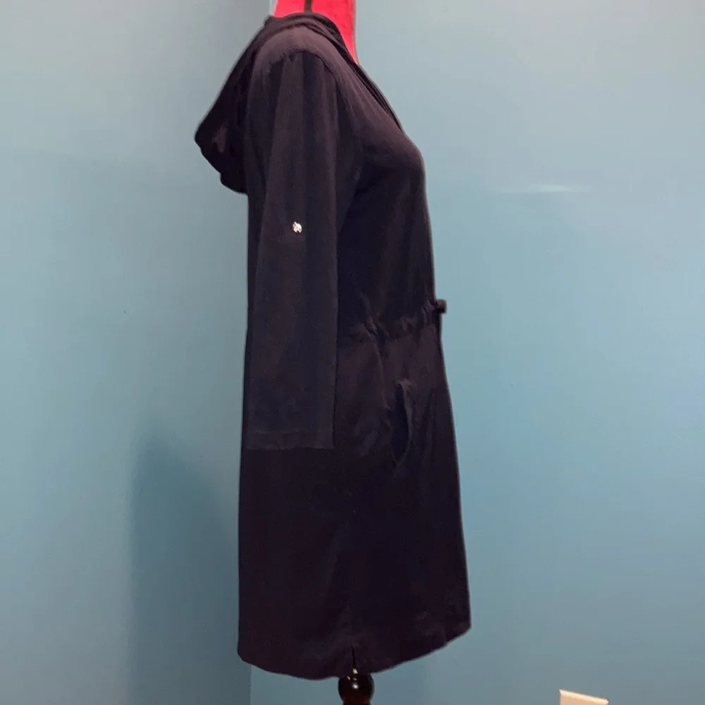 J Jill Black Cotton Zip Up Hoodie Size Small - Picture 6 of 16